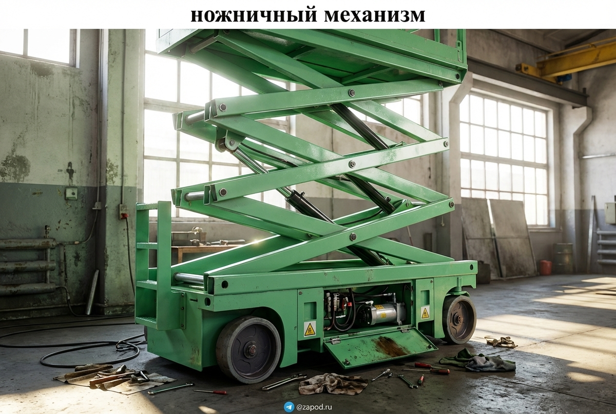    Ножничный механизм и его принцип работы admin