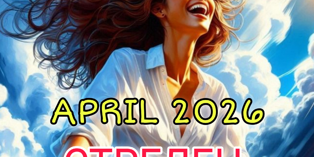 Стрелец, Апрель 2026. Время любви, даров Юпитера и огненной перезагрузки.