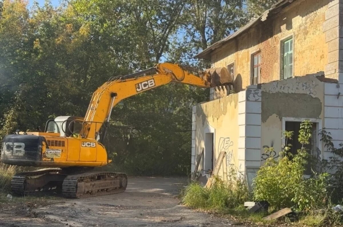    В Калуге на месте снесенных домов построят спортзал