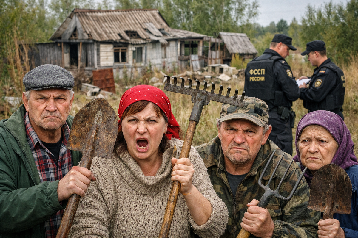 По сообщениям СМИ у россиян начали изымать дачные участки