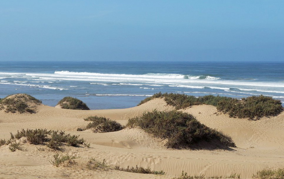 Побережье у национального парка Сус-Масса