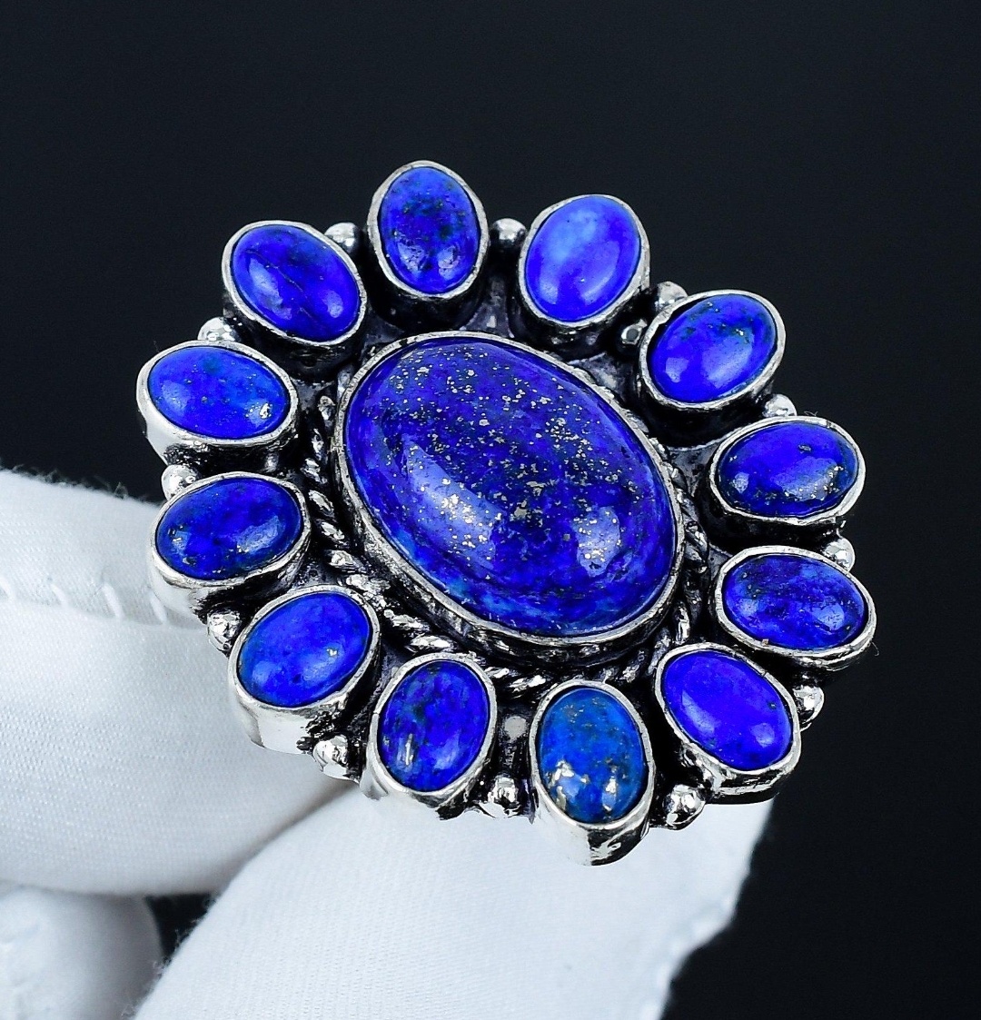 Украшения с лазуритом.