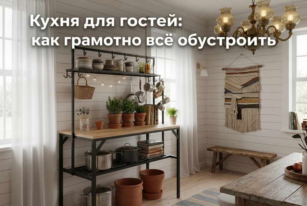    Грамотное зонирование и выбор оборудования для кухни в объектах размещения. GROSTAT