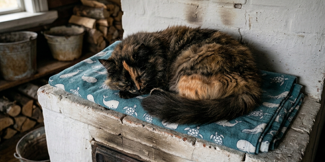 Королева двух печек: Как моя Сима выживает в мартовской сырости и почему я не трачу на неё ни копейки лишних денег