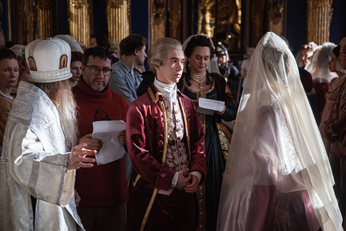 На съемочной площадке сериала «Павел. Первый и последний»