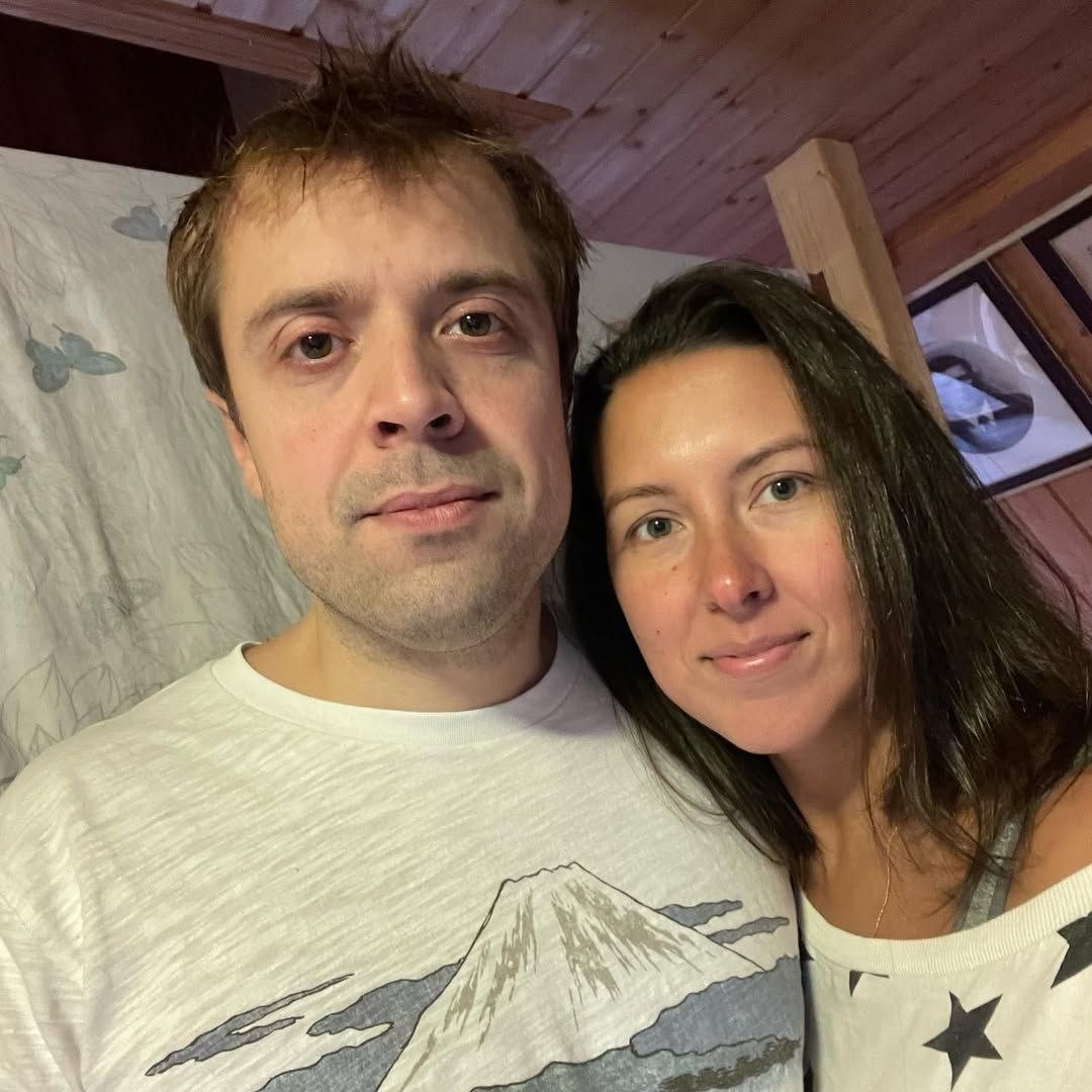 Александр Ильин-младший с женой Юлией вместе уже много лет