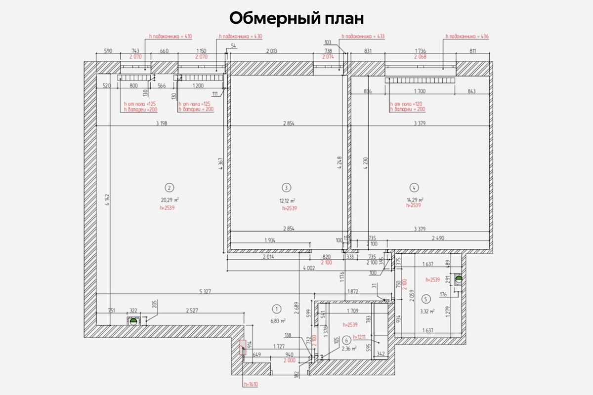 Всё начинается с чертежей: как мы размечаем розетки на этапе проекта. Изображение: Domeo