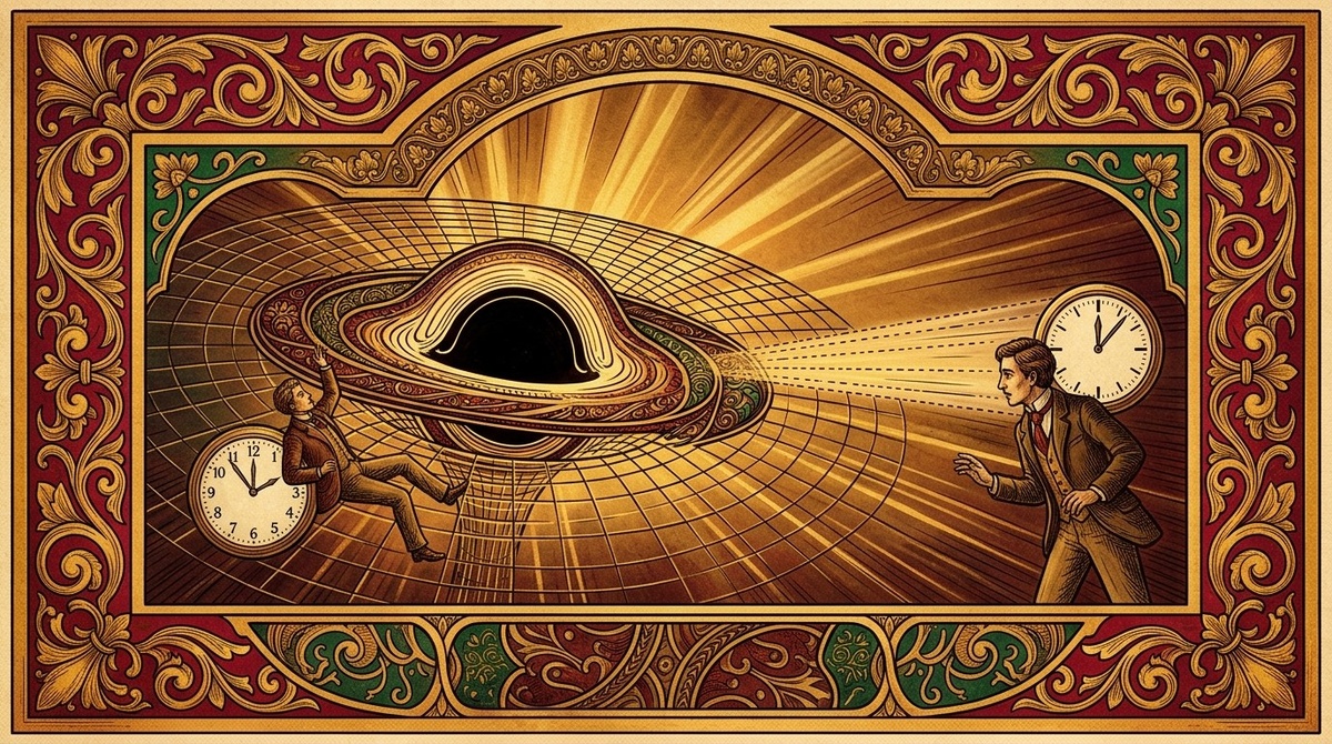 Для тебя одна история, для друга - совсем другая. Время течёт по-разному