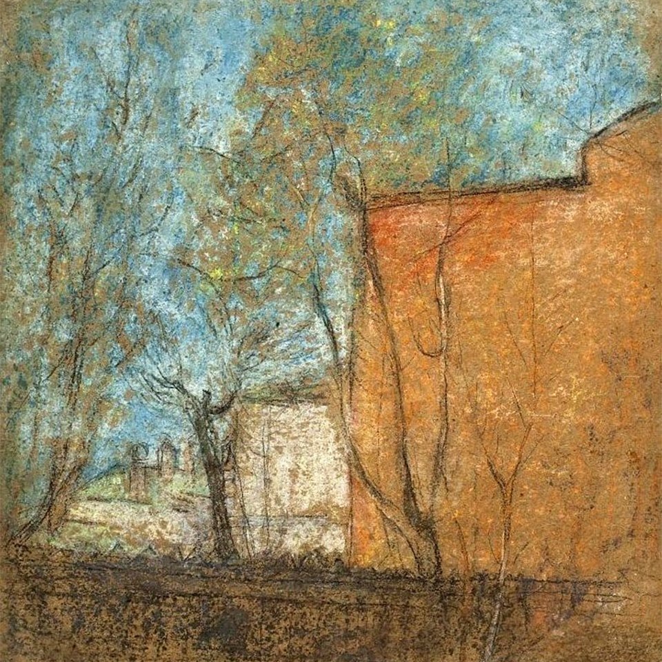 Наталья Гончарова, «Двор весной», 1903–1905 гг.