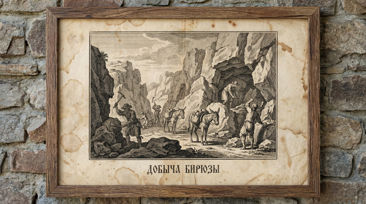 Бирюзу ценили фараоны и персидские цари. Ей больше пяти тысяч лет