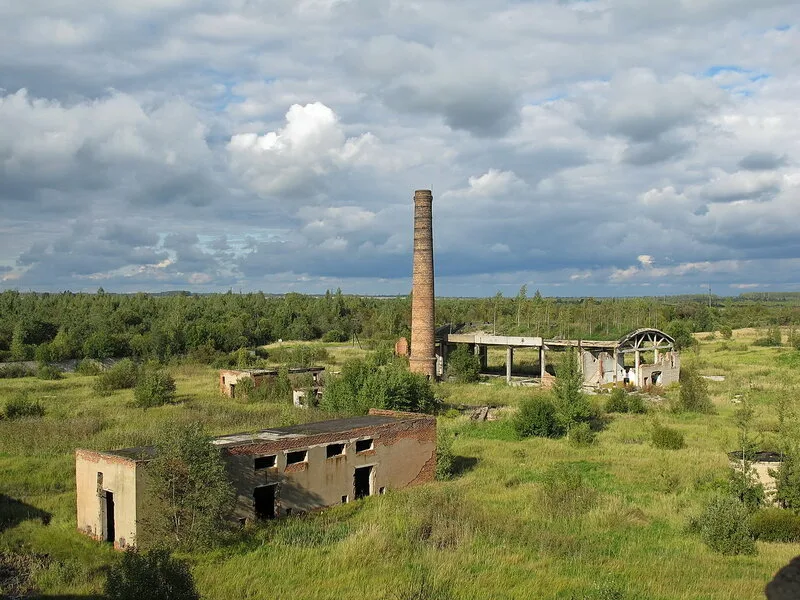 Заброшенный льнозавод где-то под Смоленском