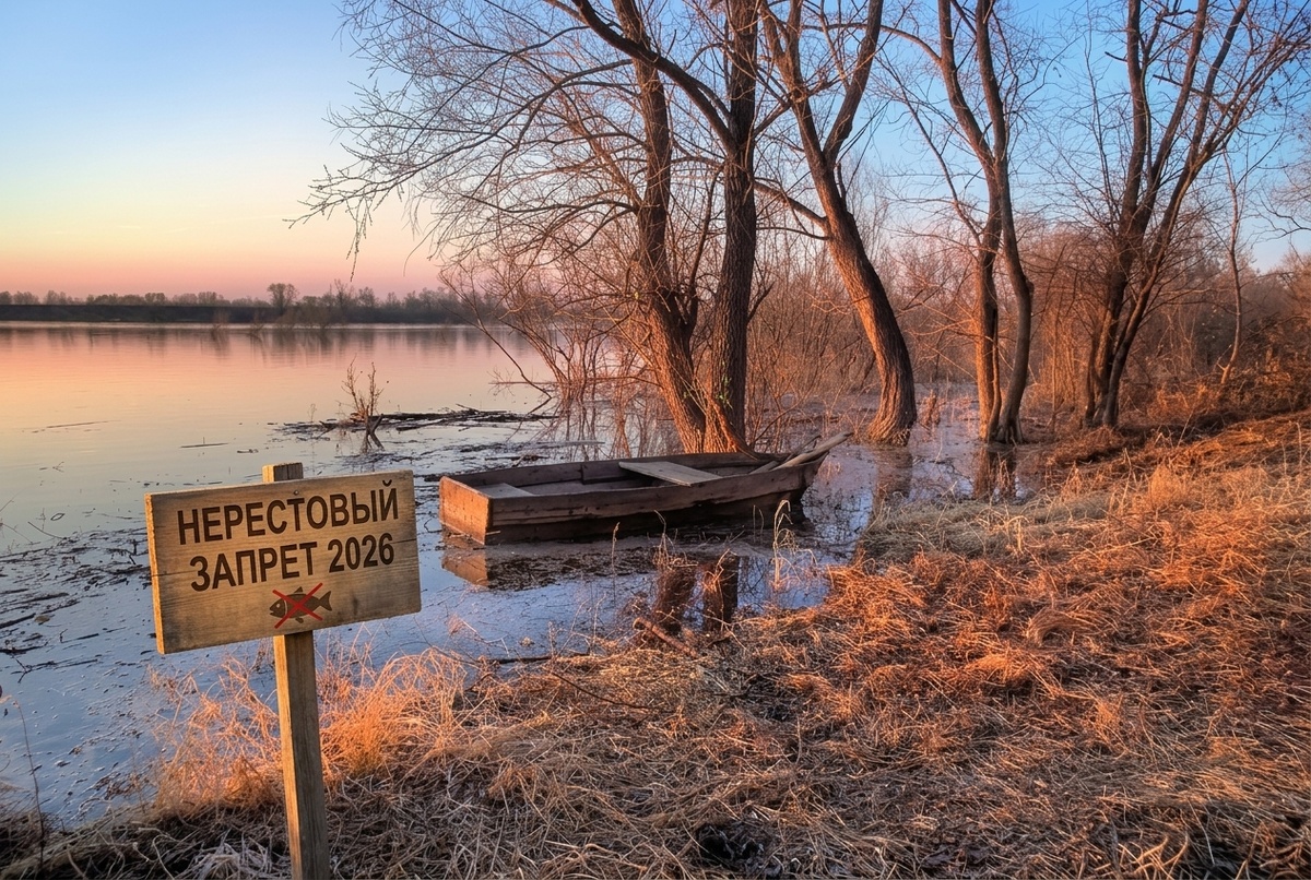 Нерестовый запрет! Правила рыбалки в 2026 году