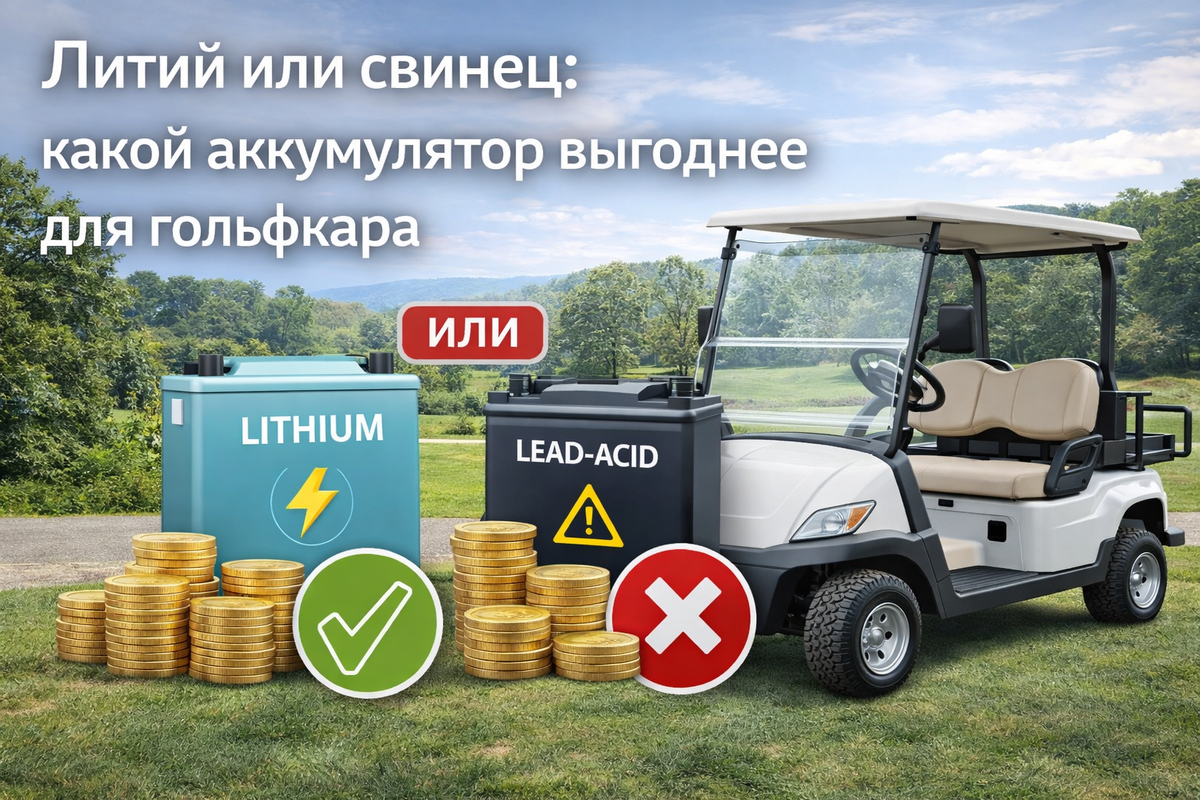 Свинец дешевле при покупке, литий – при использовании. Считаем, что выгоднее на дистанции.