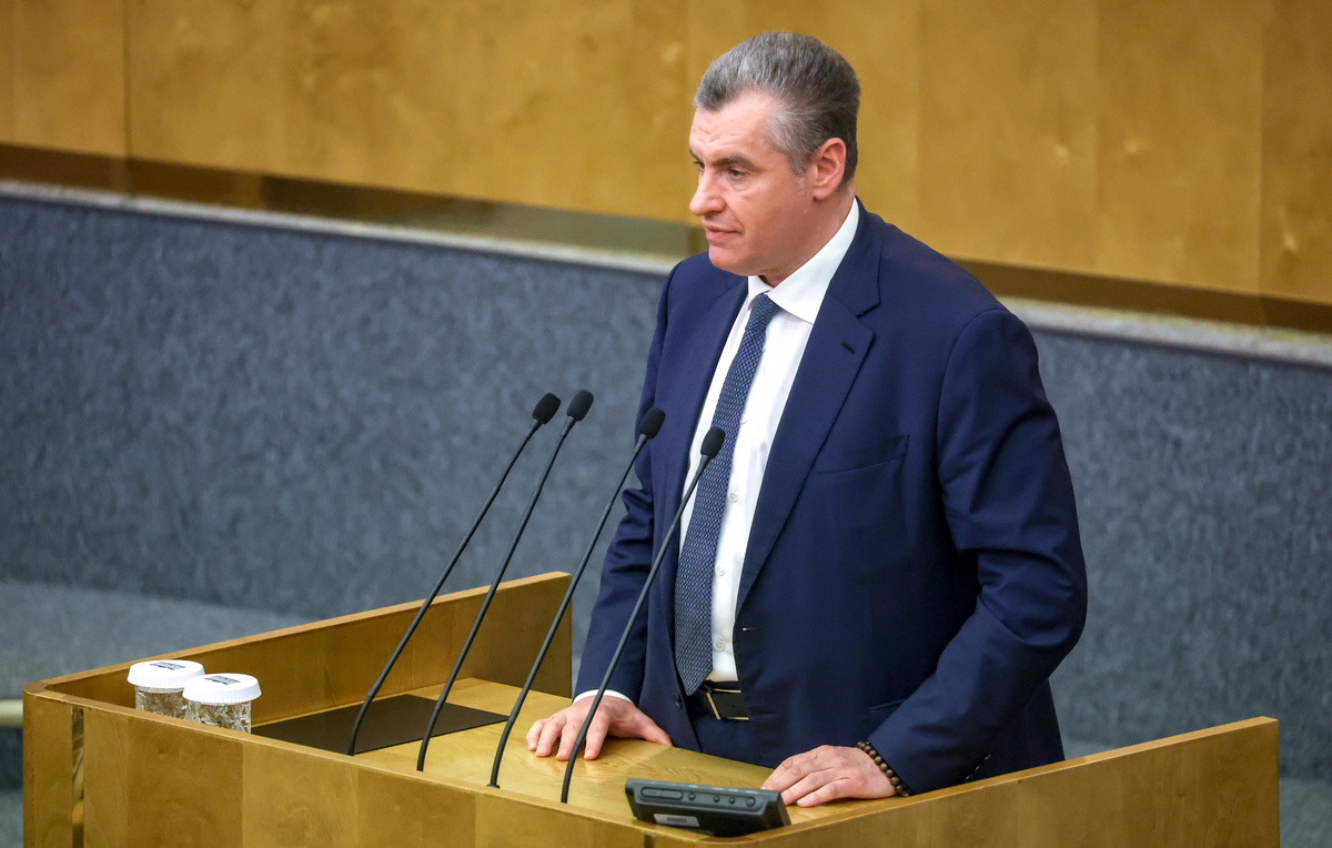    Глава партии ЛДПР Леонид Слуцкий  Сергей Фадеичев/ТАСС