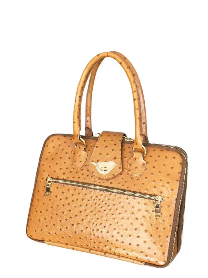 Кожаная сумка "Нея-22". Ателье Ирины Берзиной.