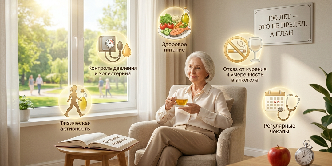 Доктор Мясников: 5 золотых правил, чтобы дожить до 100 лет