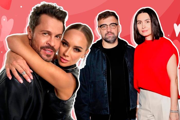 6 российских звёзд, кто женился на своих фанатах: как сложились их судьбы. Коллаж © Life.ru. Обложка © Instagram (признан экстремистской организацией и запрещён на территории Российской Федерации) / elena_vakulenkopinskaya, pablo_derevyanko, © Freepik / rawpixel.com