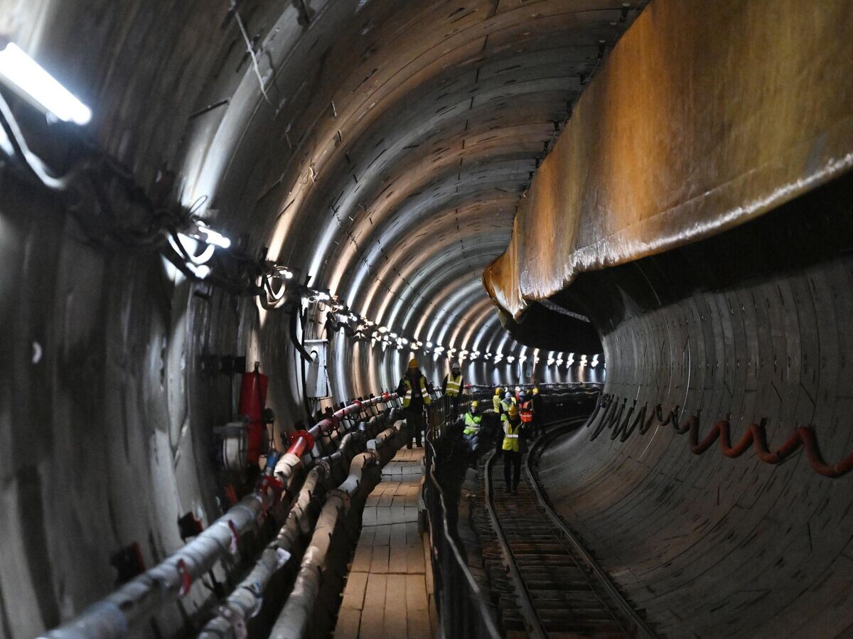    Тоннель строящейся станции метро "ЗИЛ" | © РИА Новости / Павел Бедняков