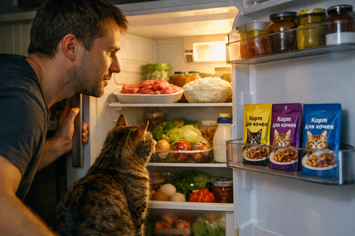 Топ-5 худших продуктов для вашего кота. Проверьте, даете ли их питомцу? Фото: журнал "Питомцы".