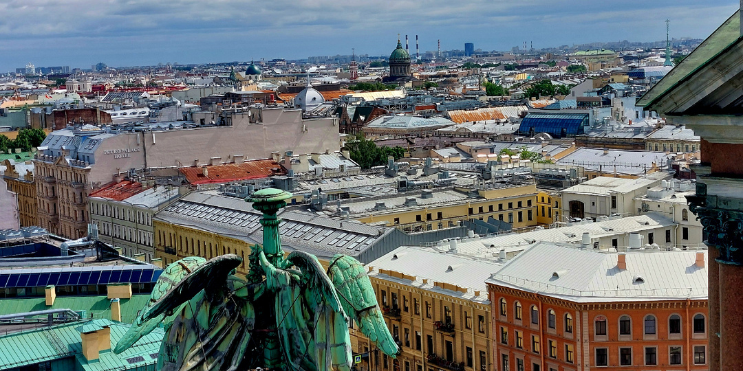 Колоннада Исаакиевского собора: любуемся центром Питера с 43 метров