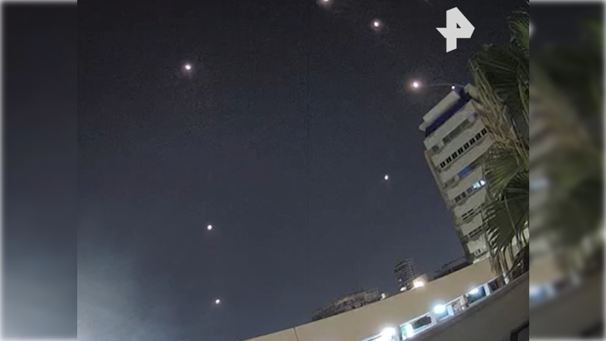 Кадр эфира телеканала РЕН ТВ