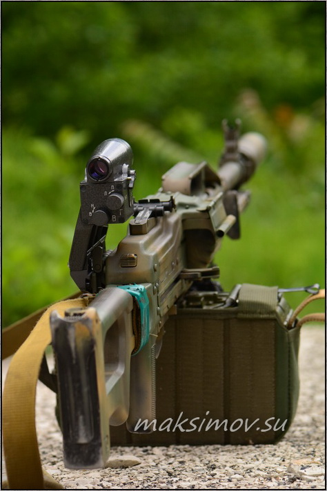 Коллиматор НПЗ 
ПК1 «Обзор» на пулемёте ПКП Печенег