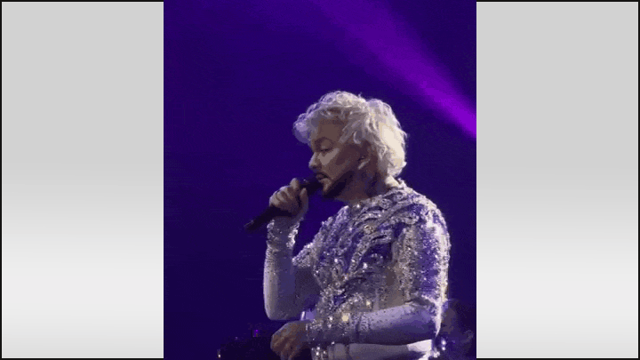    "Энергосберегающий" Филипп Киркоров пытается исполнить "Цвет настроения синий". Видео: ТГ-канал babkalavka