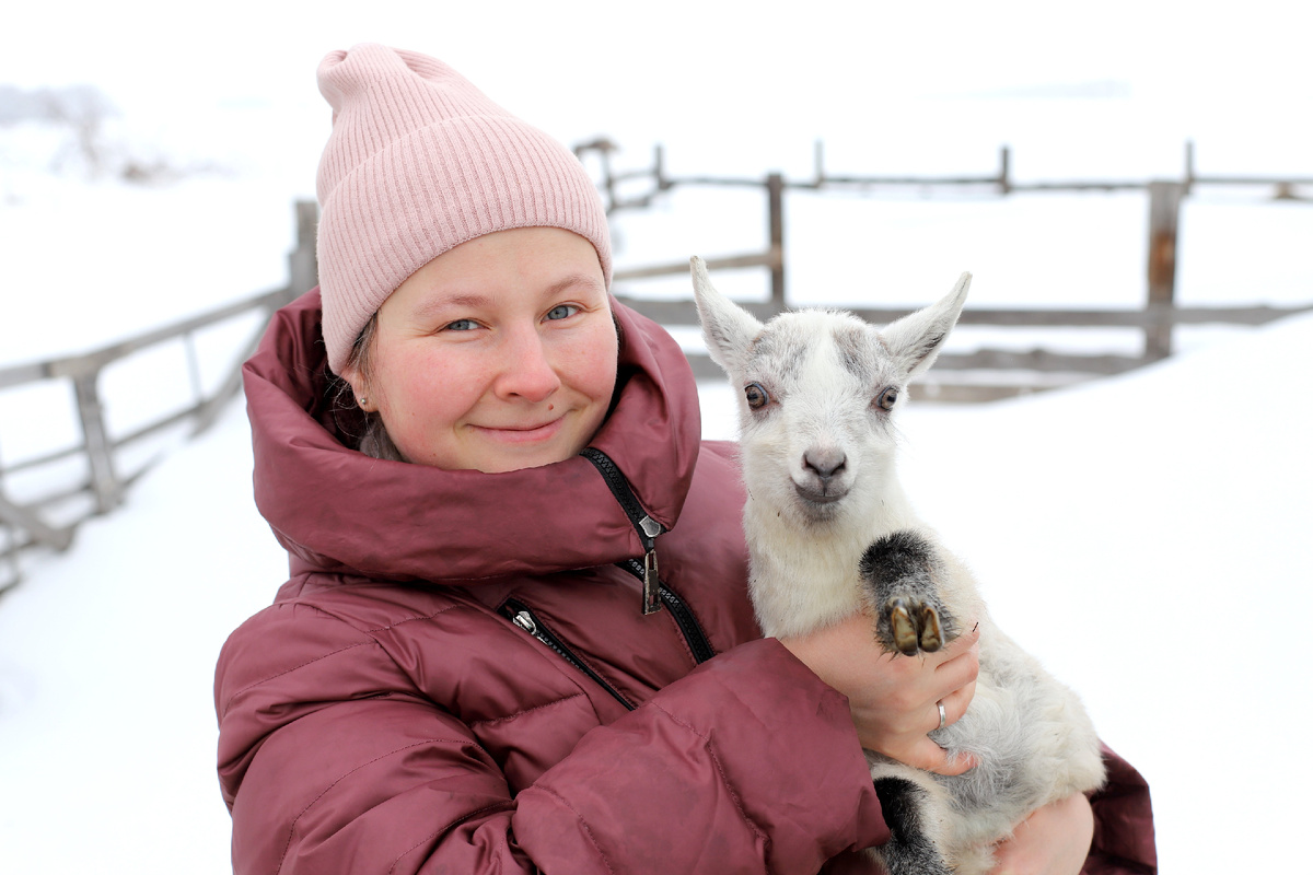 Счастливая хозяюшка