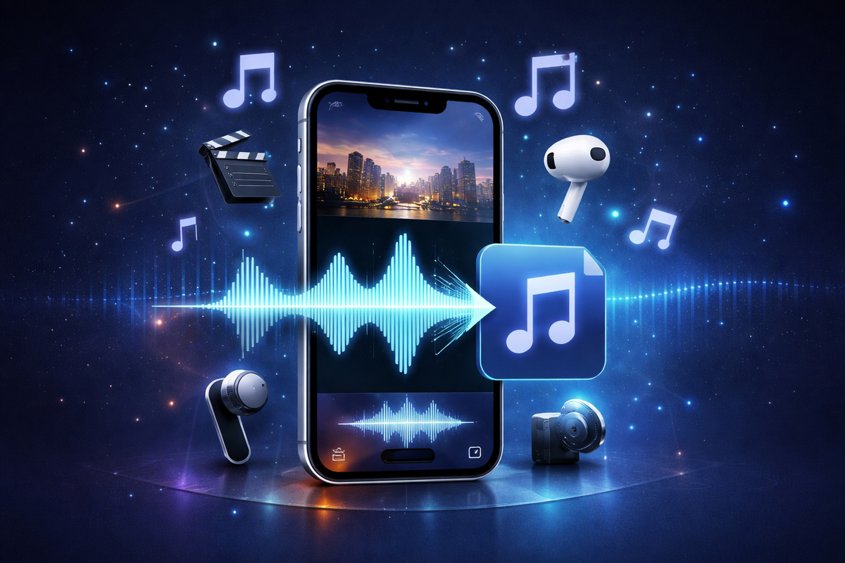    Учимся отделять звук от видео