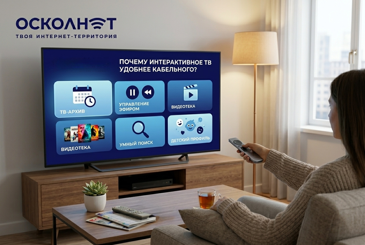 Плюсы интерактивного ТВ