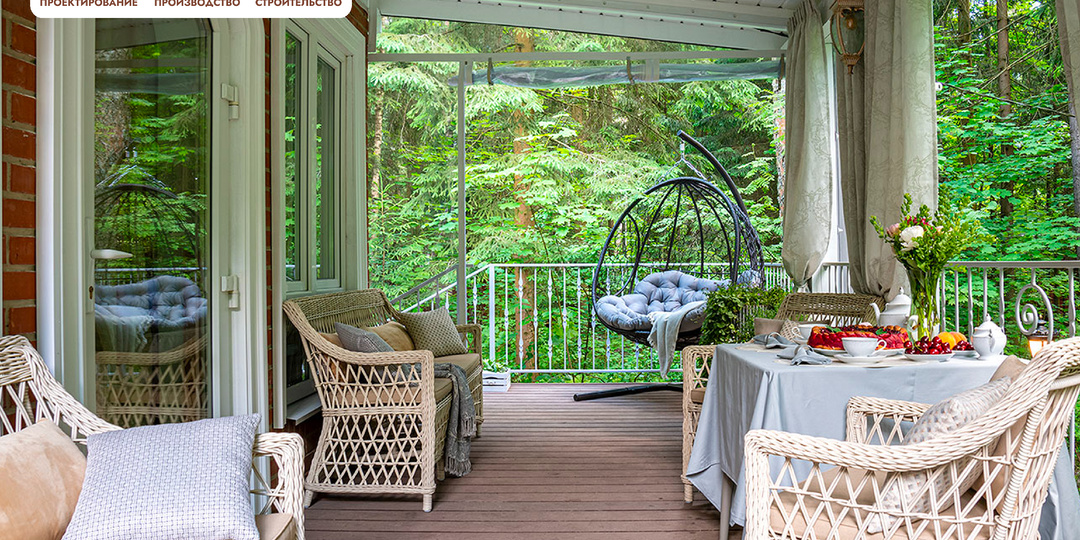 Мебель и аксессуары для террасы из ДПК: как создать удобную и стильную зону отдыха