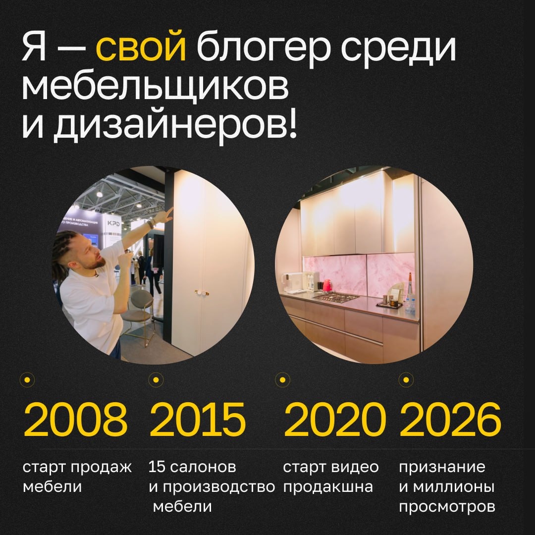 Съемка на выставке