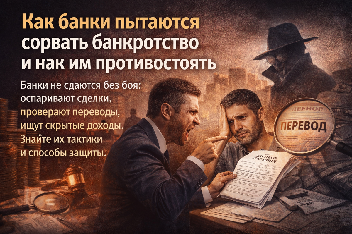 Как банки пытаются сорвать банкротство и как им противостоять