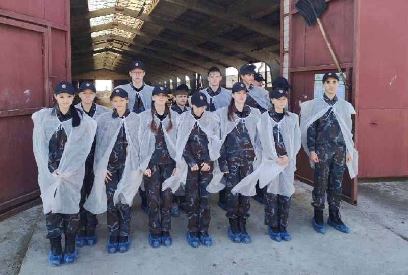 🫡Трудовой десант военно-патриотического клуба «Гранит