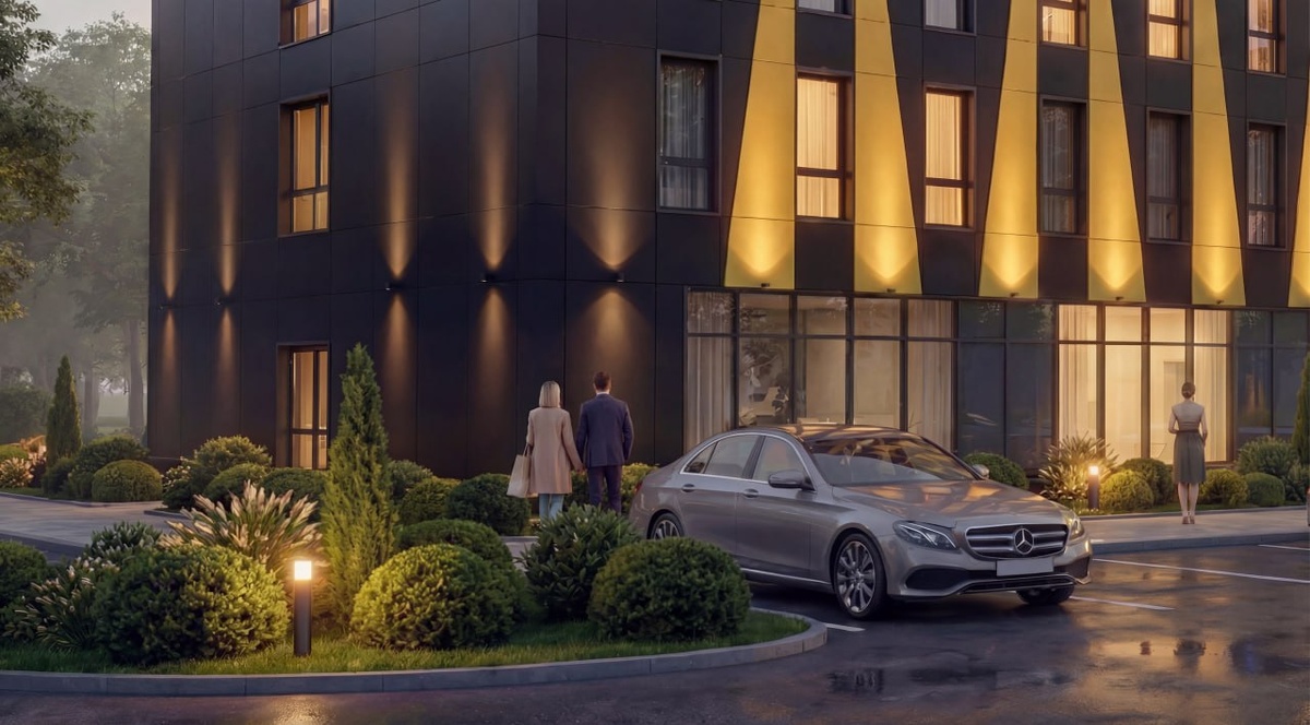 Комплекс апартаментов Пальмиро на ул.Тольятти,57 в Новокузнецке