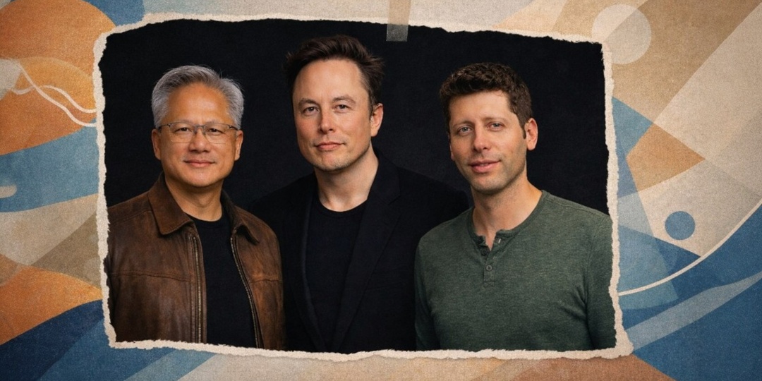 Архитекторы будущего: Дженсен Хуанг, Илон Маск и Сэм Альтман