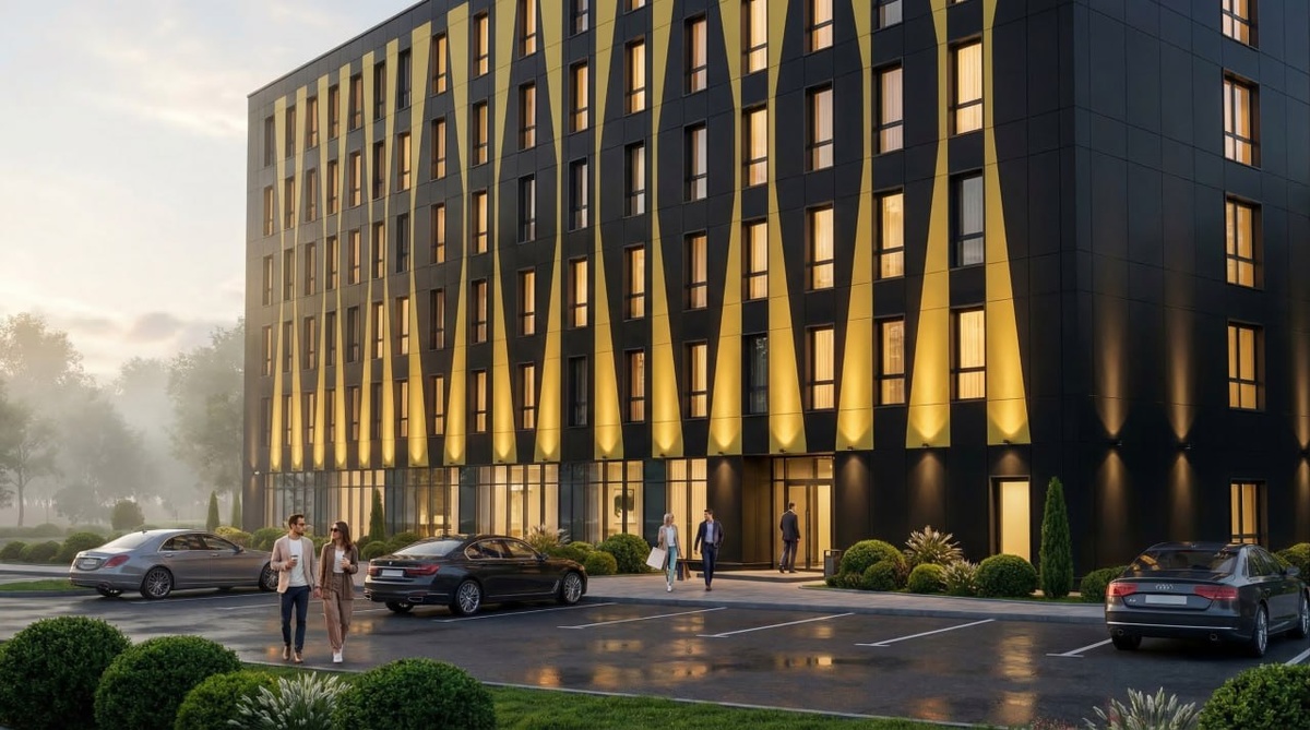 Комплекс апартаментов Пальмиро на ул.Тольятти,57 в Новокузнецке