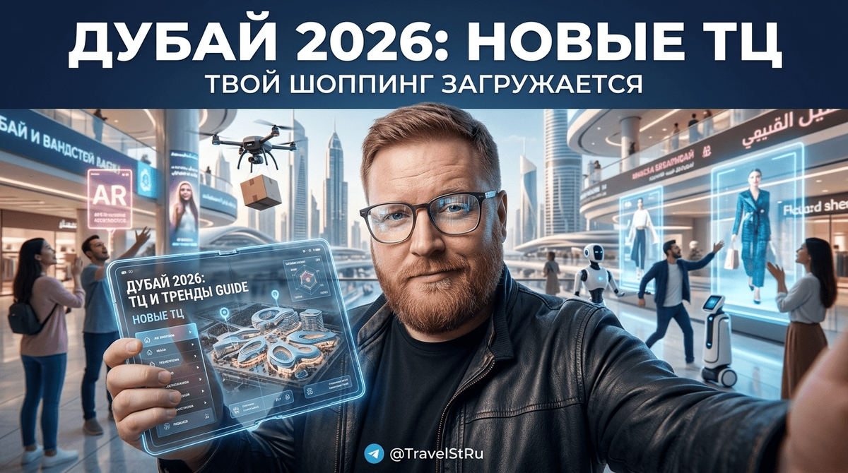 Шопинг в Дубае в 2026: новые тренды и торговые центры