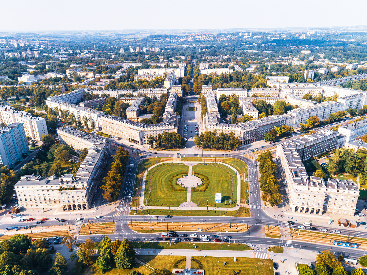 Нова Хута. С высоты выглядит внушительно. Источник фото: https://ru.wikipedia.org/