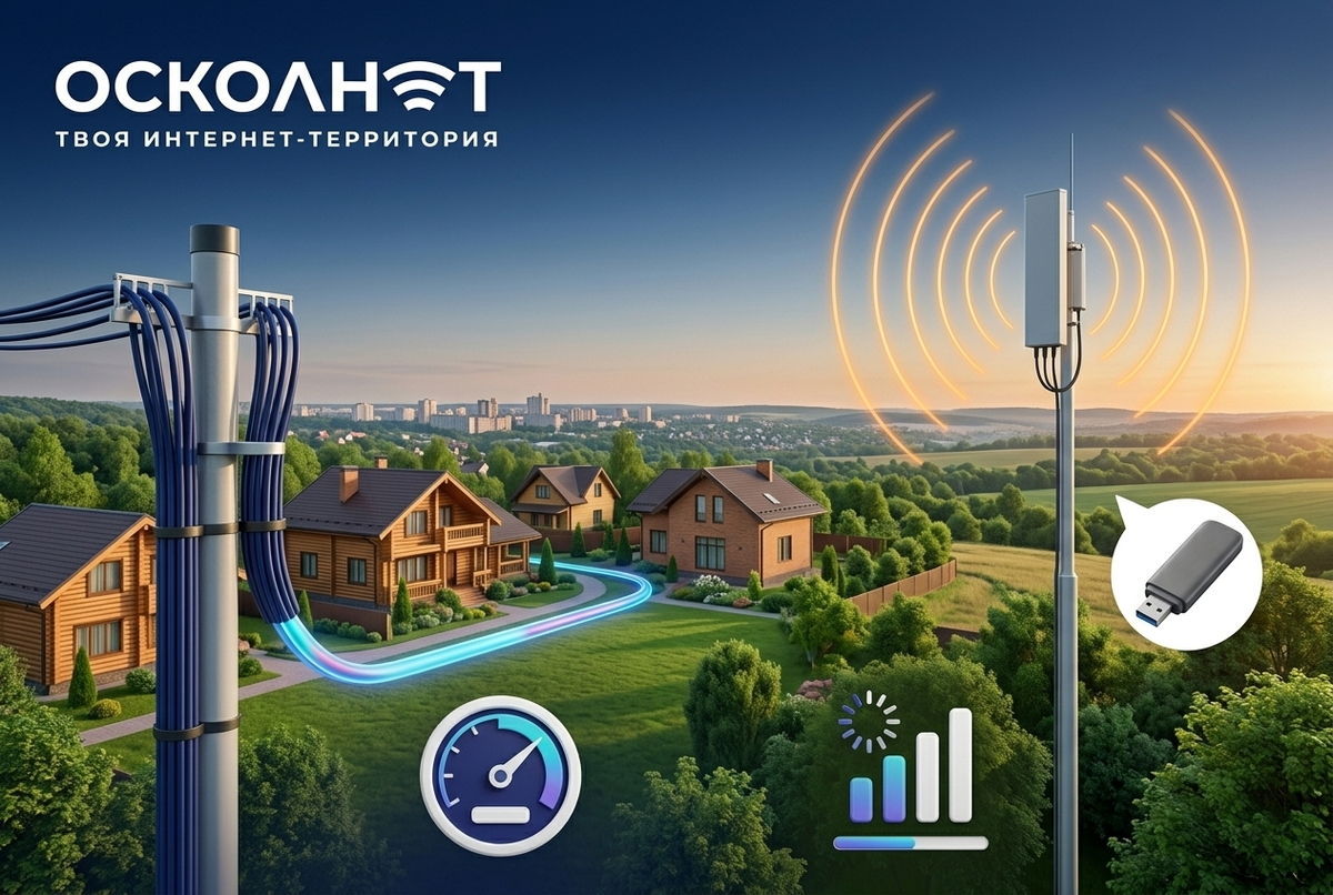 GPON волокно в Старом Осколе