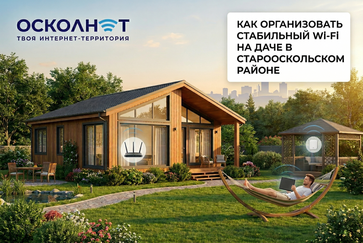 WiFi для дачи в Старом Осколе