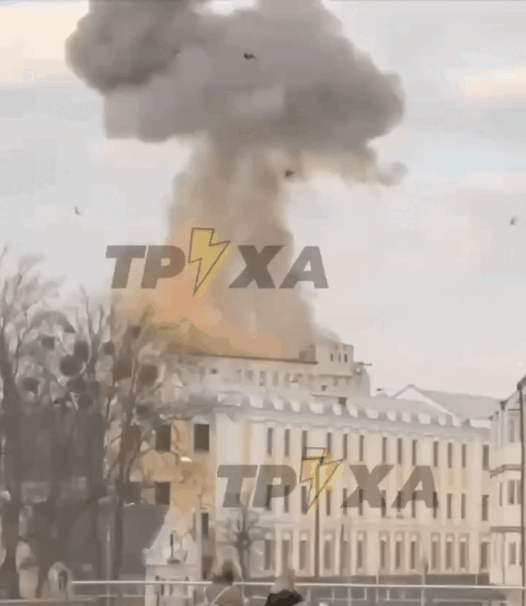    ГУ СБУ в Ивано-Франковске. Видео: канал Сергея Лебедева