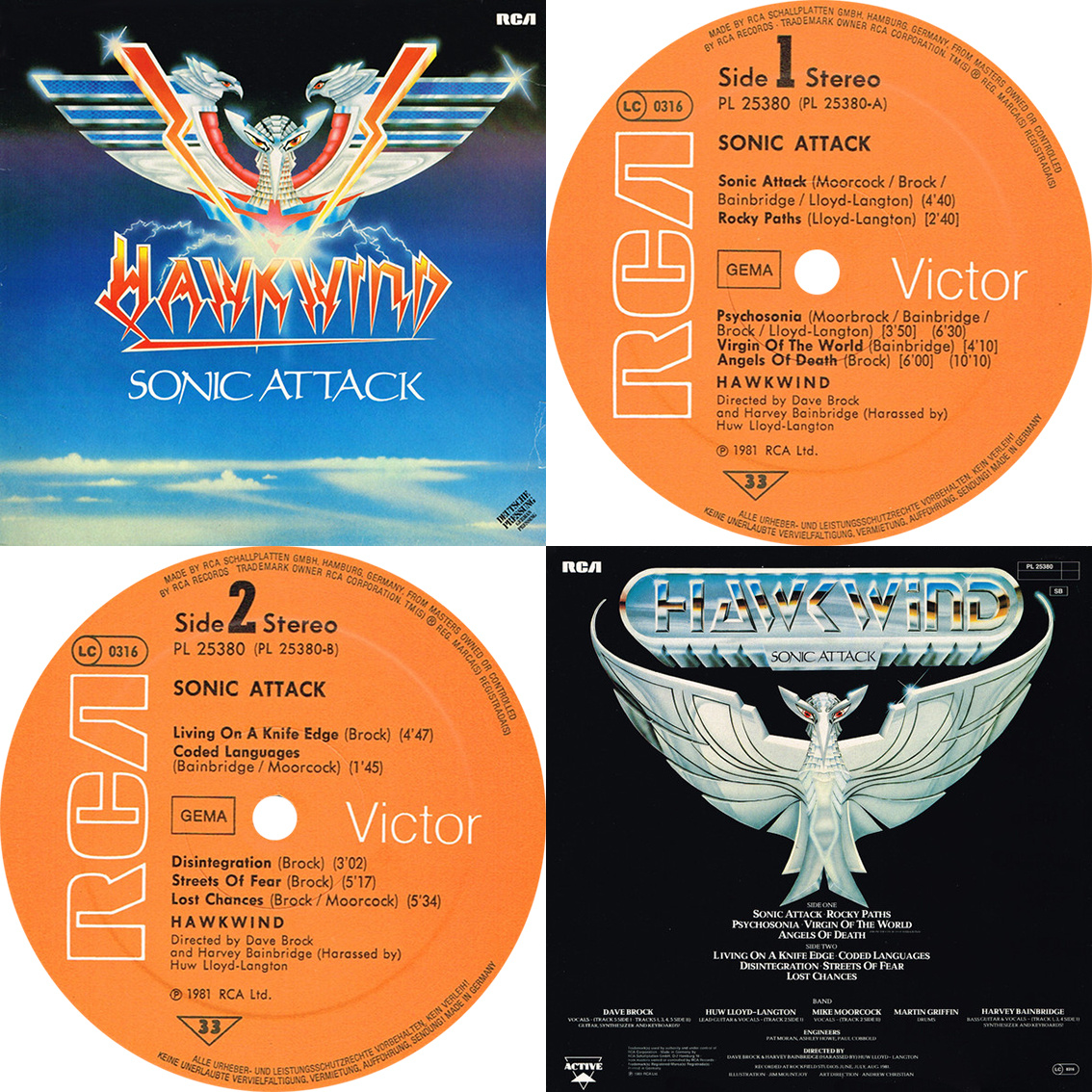 1981, Germany - RCA – PL 25380