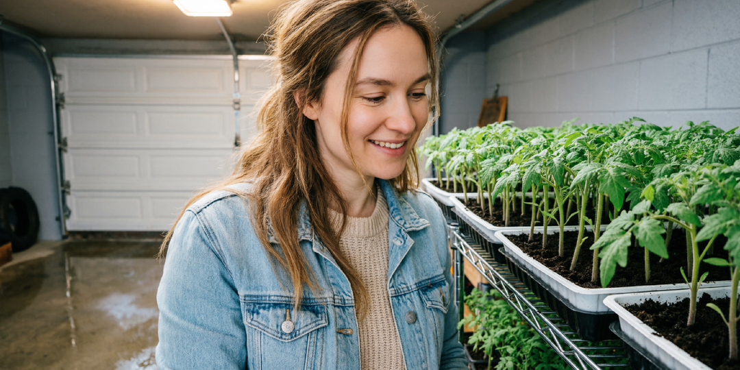 «Или гараж под рассаду, или я уезжаю», — сказал муж. Теперь в гараже +25, а машина продана на грунт