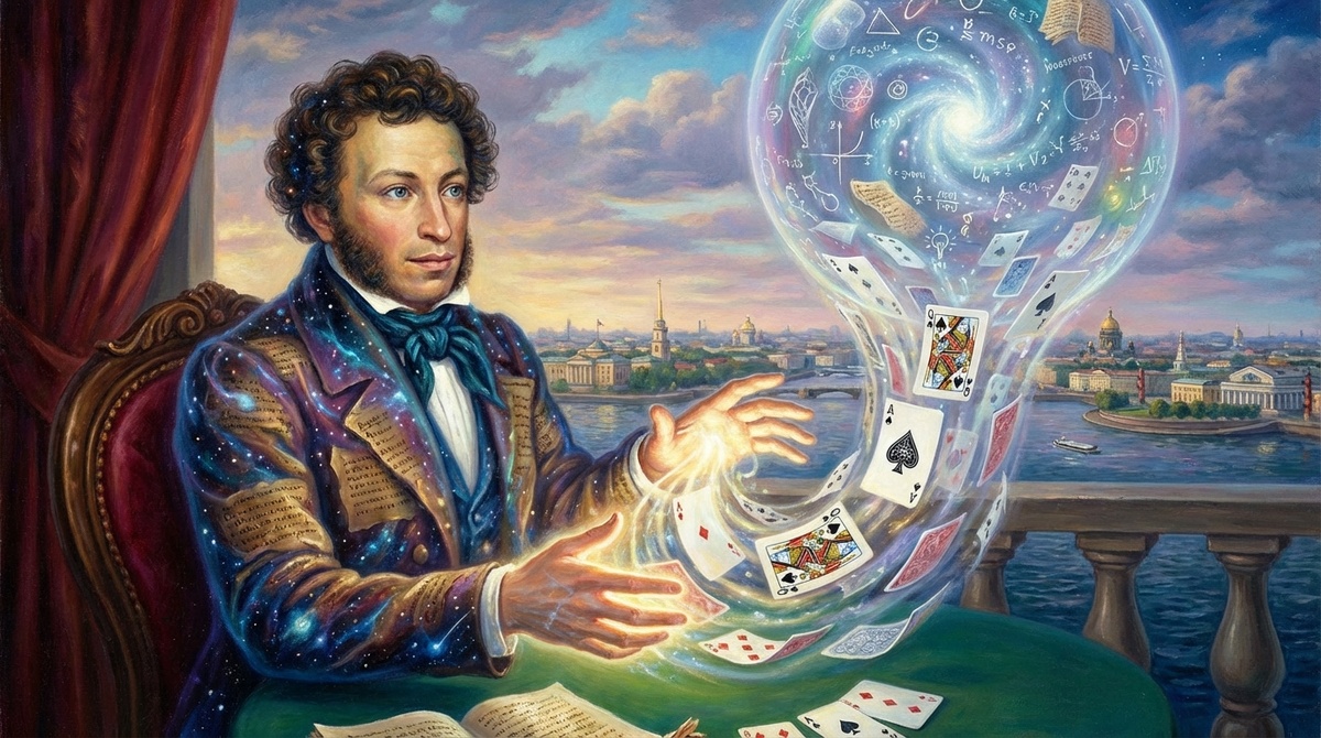  Он играл в карты на суммы, которые его кредиторы не могли посчитать без помощи Лобачевского.