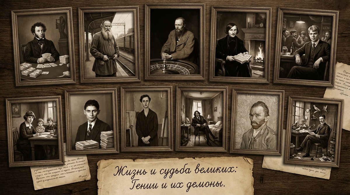 Эти люди были неудачниками в бытовом, внешнем смысле — у них были долги, непризнание, бытовая неустроенность.