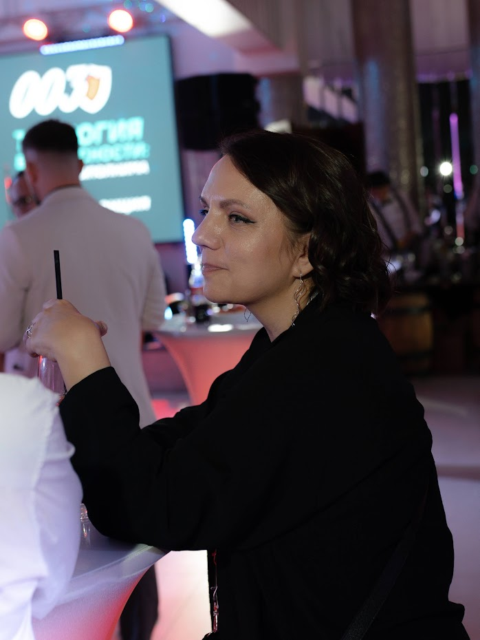 Это я на рабочем мероприятии