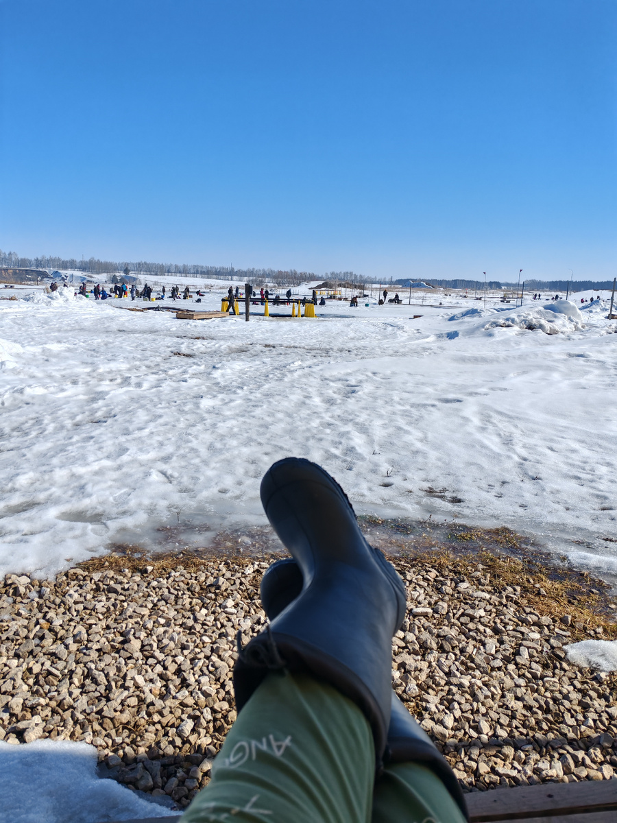 Рыболовный клуб «Янтарный ручей». Фото автора 