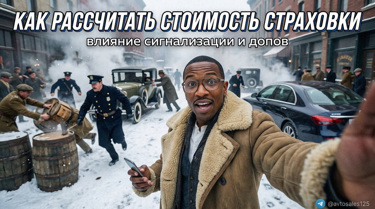    Влияние охранных систем и допов на итоговую цену страхового полиса Авто Сейлс