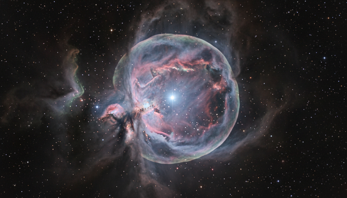 Так выглядит тумманость мыльный пузырь